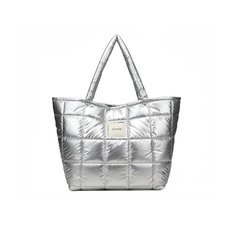 SLV | 【jouetie ジュエティ】メタリックナイロンキルティング ラージトートバッグ | STYLE CODE 