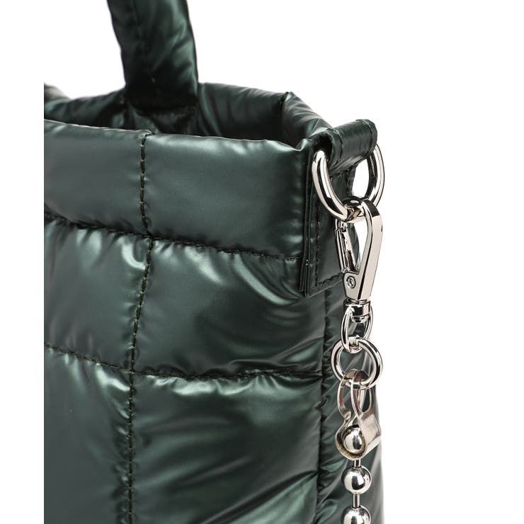 【jouetie ジュエティ】メタリックナイロンキルティング フラットトートバッ… | STYLE CODE  | 詳細画像3 