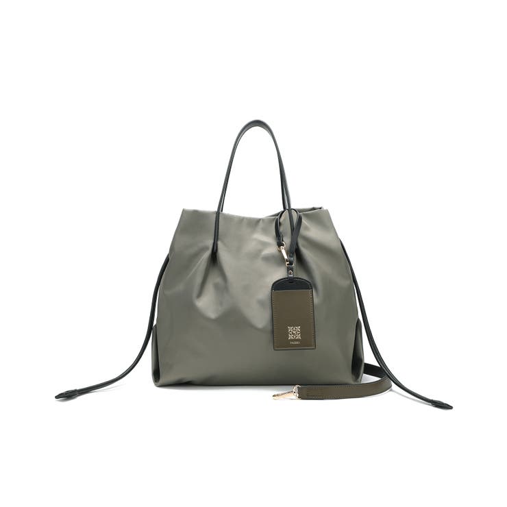 KHA | 【PADMA/パドマ】カードケース付 ナイロン巾着トートバッグ | STYLE CODE 