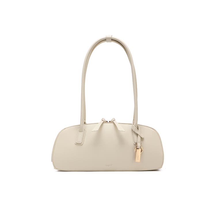 IVO | 【Ungrid アングリッド】シンプルスムース プレートチャーム付ワイドボストン… | STYLE CODE 