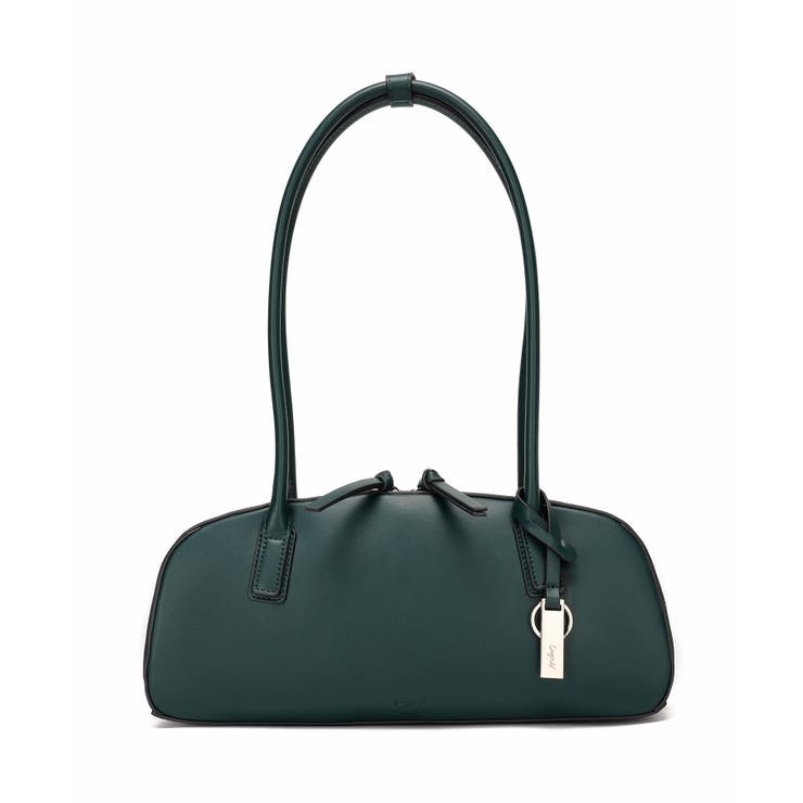 DGRN | 【Ungrid アングリッド】シンプルスムース プレートチャーム付ワイドボストン… | STYLE CODE 