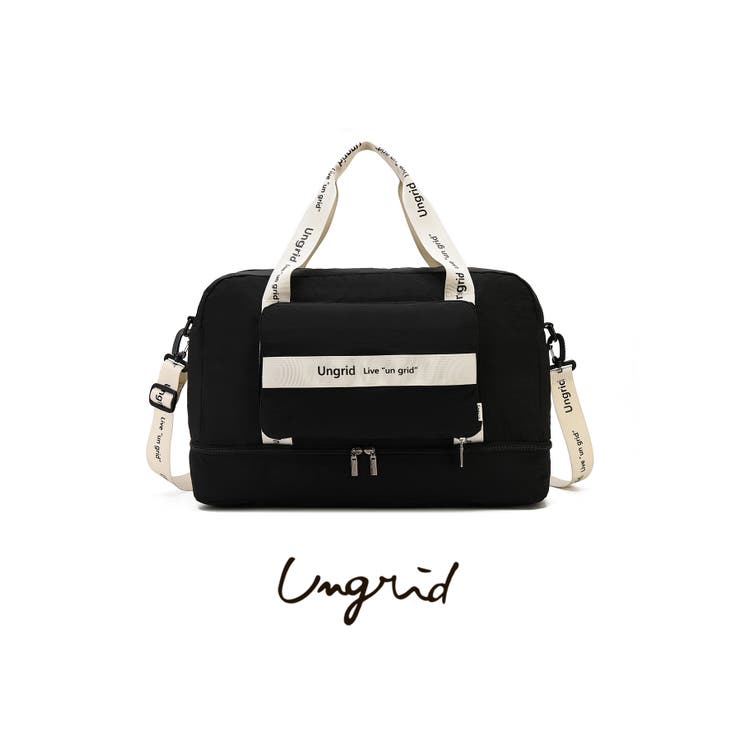 BLKIVO | 【Ungrid アングリッド】7ポケット多機能トラベルラージボストンバッグ(折り… | STYLE CODE 