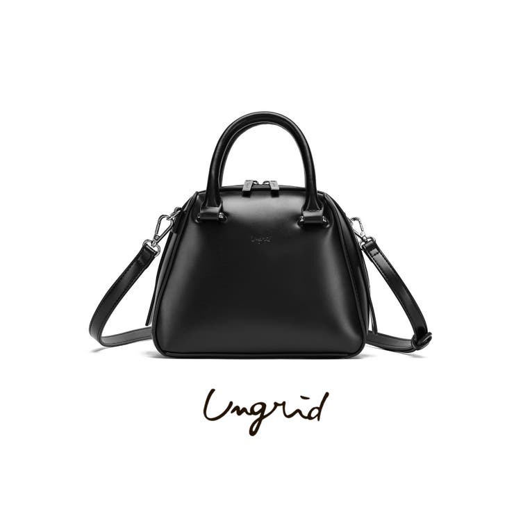 BLK | 【Ungrid/アングリッド】アンティーク ミニボストンバッグ | STYLE CODE 