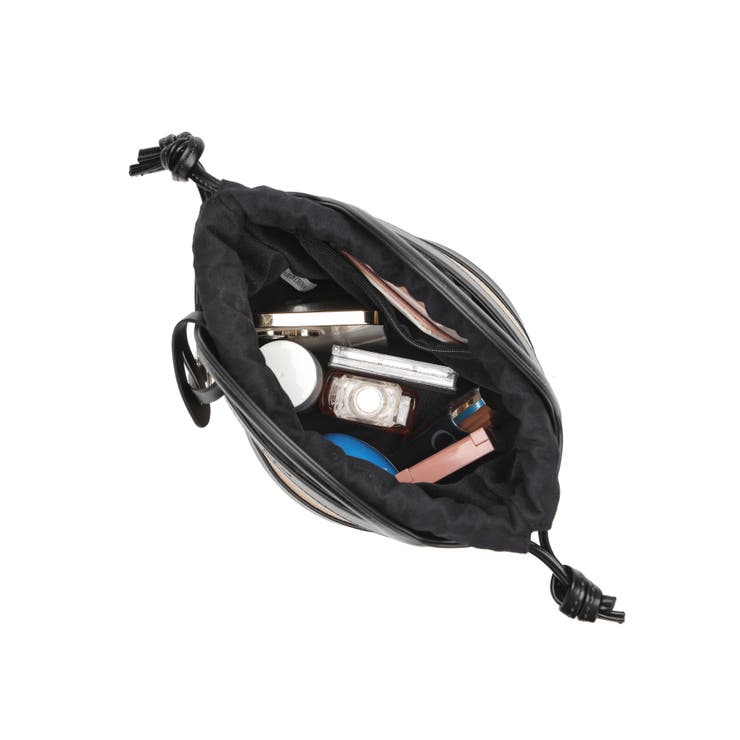 【Ungrid/アングリッド】型押し 巾着付きバケツショルダーバッグ | STYLE CODE  | 詳細画像5 