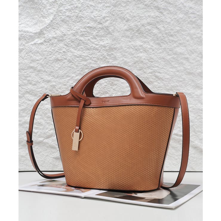 【Ungrid/アングリッド】型押し バケツトートバッグ ショルダーバッグ | STYLE CODE  | 詳細画像3 