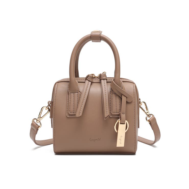 BEG | 【Ungrid/アングリッド】 シンプルスムース ミニボストンバッグ | STYLE CODE 