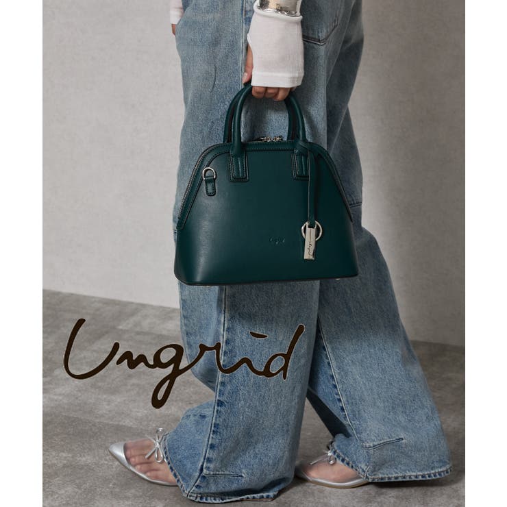 【Ungrid/アングリッド】 シンプルスムース ボストンバッグ | STYLE CODE  | 詳細画像3 