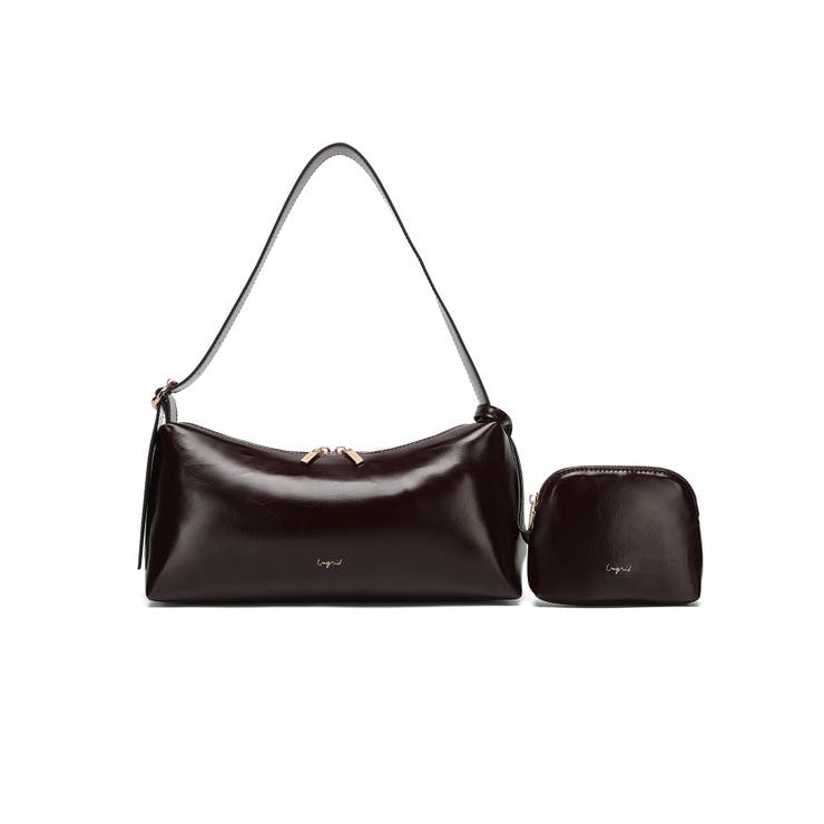 BLK | 【Ungrid アングリッド】 ポーチチャーム付 | STYLE CODE 