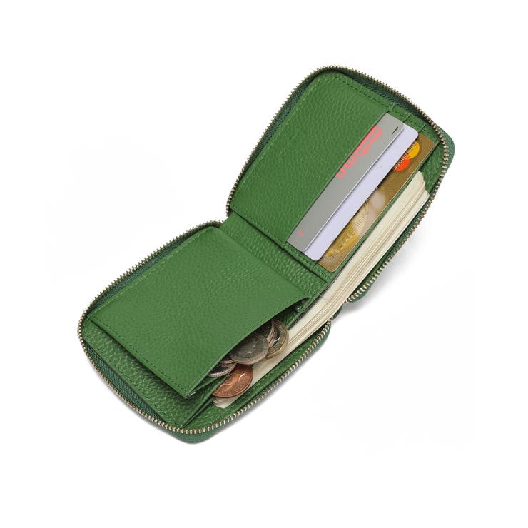 【Ungrid/アングリッド】牛革 ラウンド二つ折りミニ財布 | STYLE CODE  | 詳細画像6 