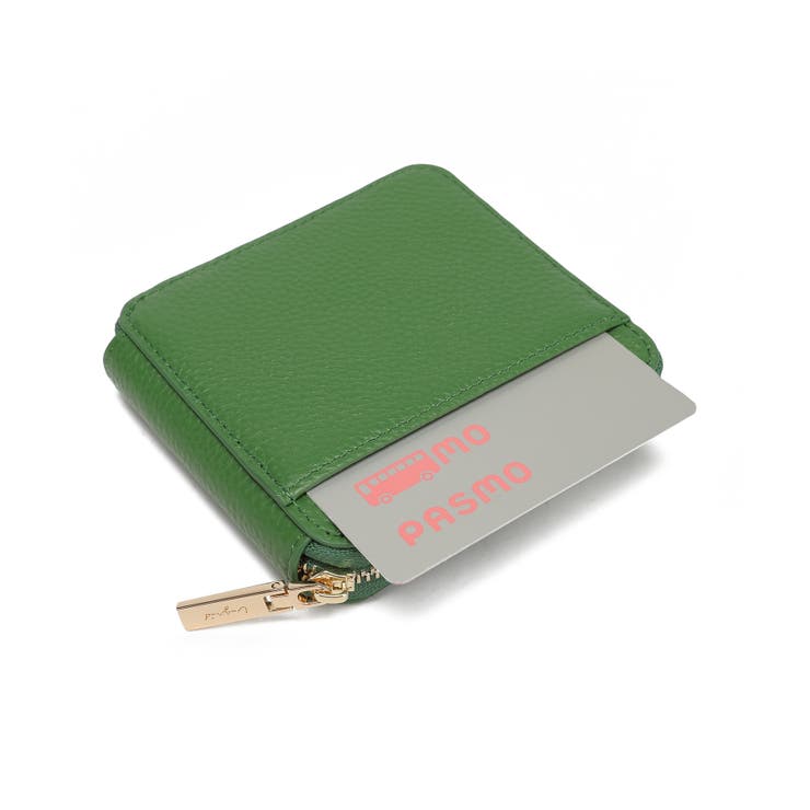 【Ungrid/アングリッド】牛革 ラウンド二つ折りミニ財布 | STYLE CODE  | 詳細画像5 