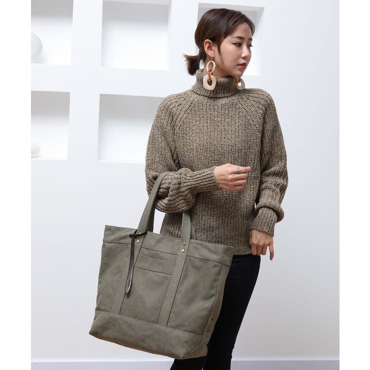 【Ungrid/アングリッド】コットンデニムラージトートバッグ | STYLE CODE  | 詳細画像3 
