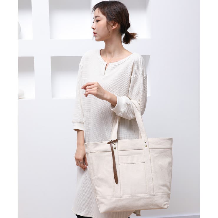 【Ungrid/アングリッド】コットンデニムラージトートバッグ | STYLE CODE  | 詳細画像2 
