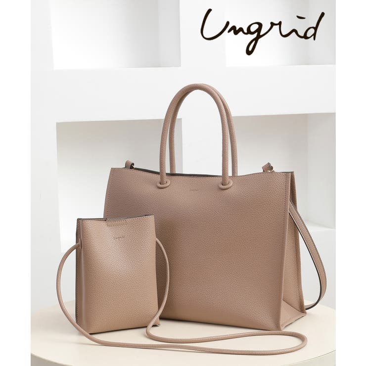 【Ungrid アングリッド】A4トート＆スマートショルダー カードケース | STYLE CODE  | 詳細画像1 