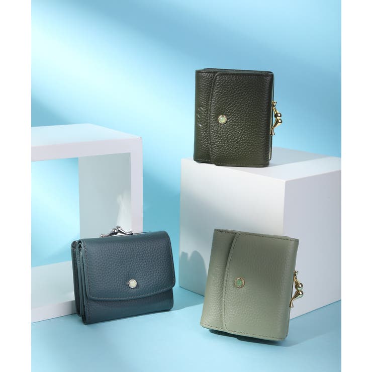 【Ungrid/アングリッド】牛革天然石ブローチ がま口ミニ財布 | STYLE CODE  | 詳細画像41 