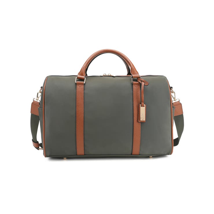 激安商品 牛革×ナイロン ラージボストンバッグ[品番：STCW0000807]｜STYLE バッグ
