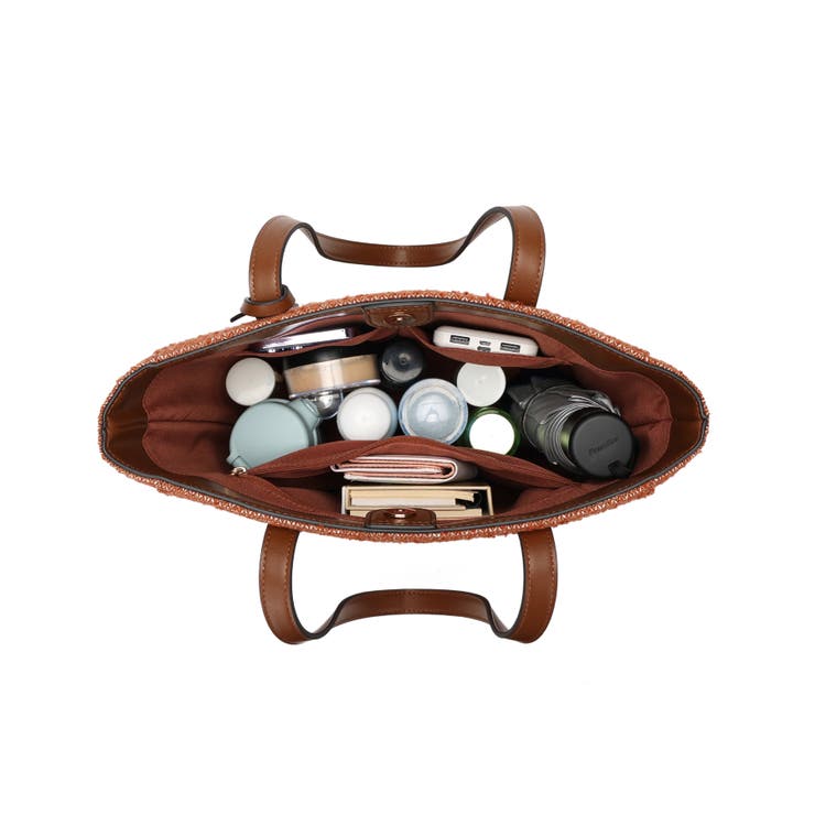 【Ungrid アングリッド】ヘリンボーンファブリック キーチャーム付きラージト… | STYLE CODE  | 詳細画像5 