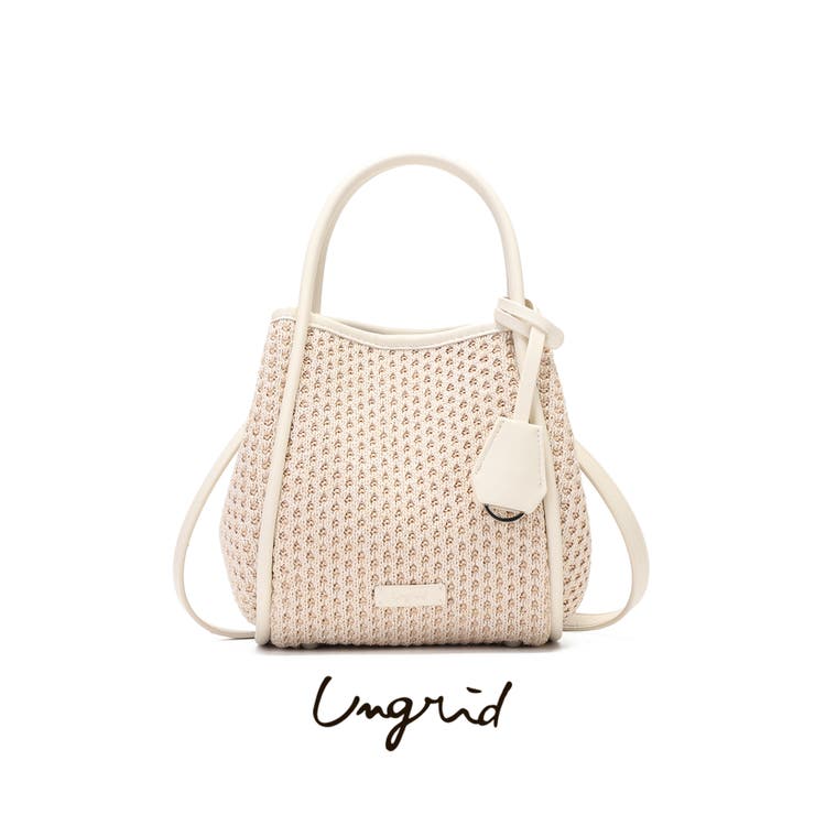 【Ungrid/アングリッド】ナチュラル 2WAYミニトートバッグ | STYLE CODE  | 詳細画像3 
