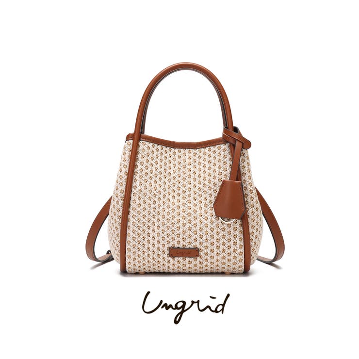 【Ungrid/アングリッド】ナチュラル 2WAYミニトートバッグ | STYLE CODE  | 詳細画像2 