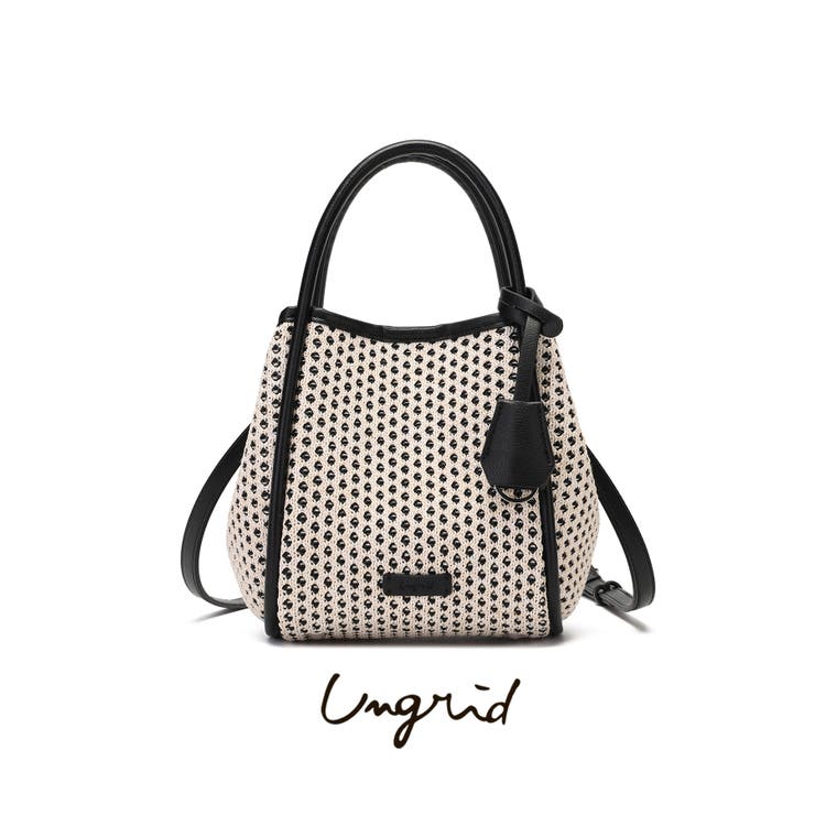 【Ungrid/アングリッド】ナチュラル 2WAYミニトートバッグ | STYLE CODE  | 詳細画像1 