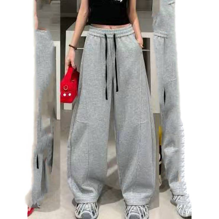 GRAY | バレルレッグスゥェットパンツ | TAXI 