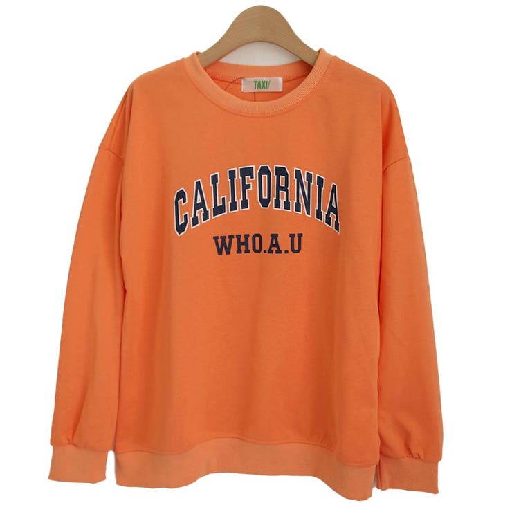 ORANGE | CALIFORNIAロゴトレーナー | TAXI 