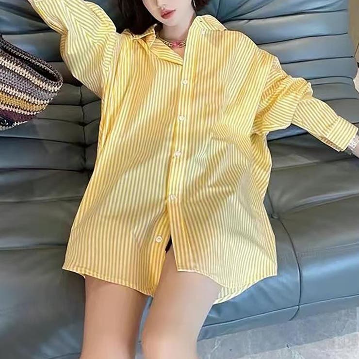 ストライプシャツ 柄シャツ トップス | TAXI  | 詳細画像11 