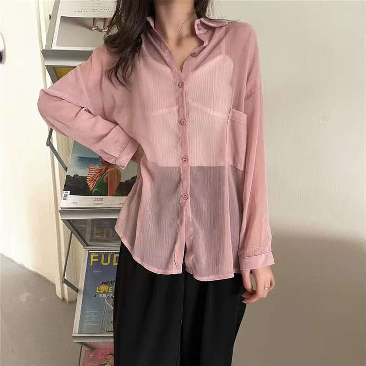 無地シアーシャツ | TAXI  | 詳細画像8 