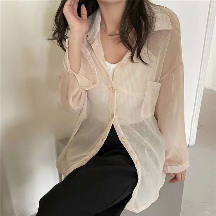 YELLOW | 無地シアーシャツ | TAXI 