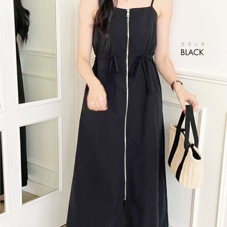 【新品】ZIPキャミワンピース 新品】ZIPキャミワンピース