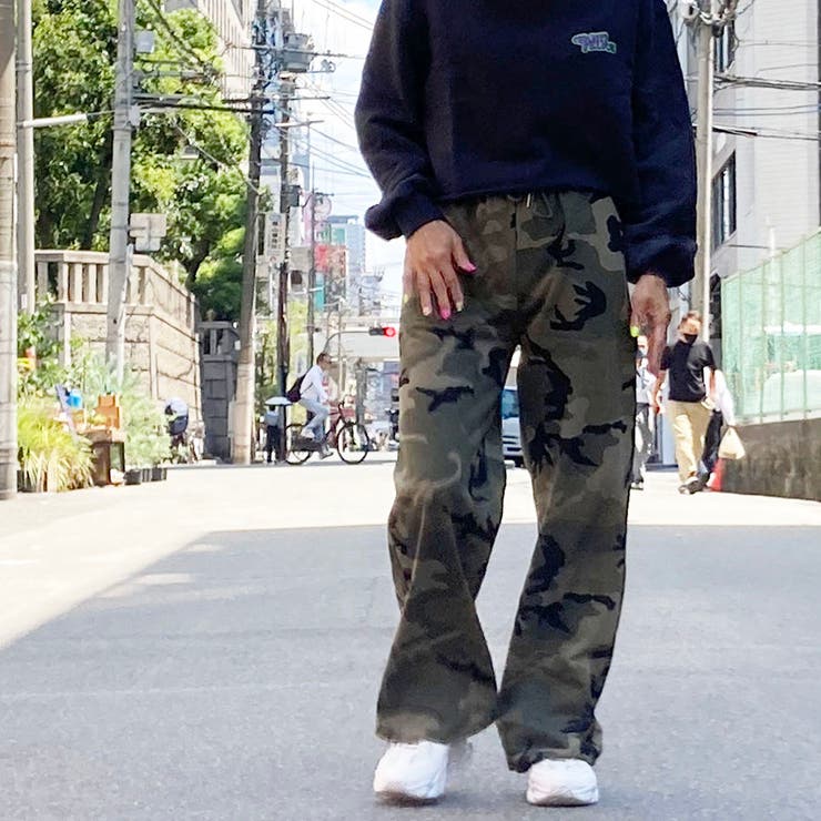 迷彩スウェットストレートパンツ[品番：TAXW0002264]｜TAXI （タクシー