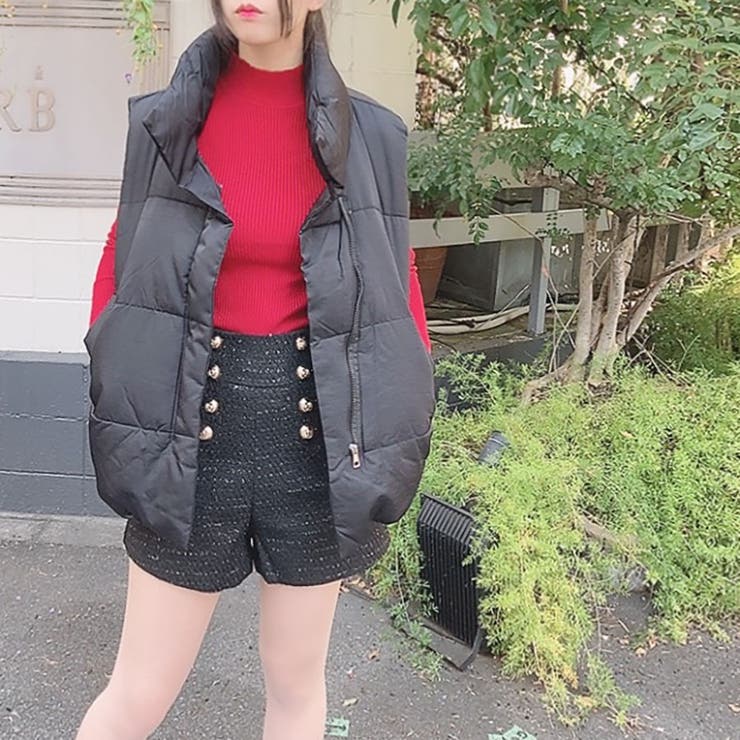 レディー ツイード 金ボタン キュロット 金ボタン付きツイードキュロット[品番：TAXW0002415]｜TAXI