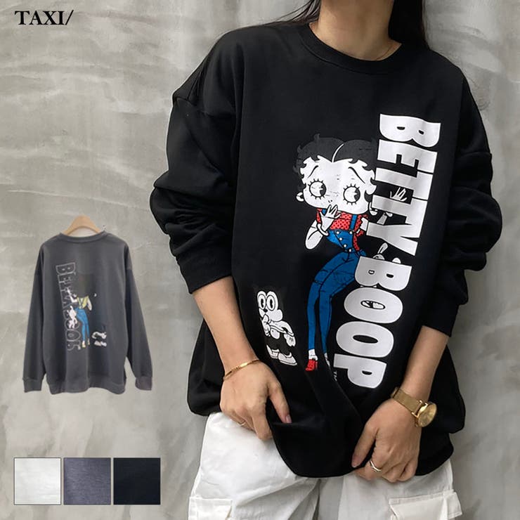 Betty Boopスウェットプルオーバー | TAXI  | 詳細画像1 
