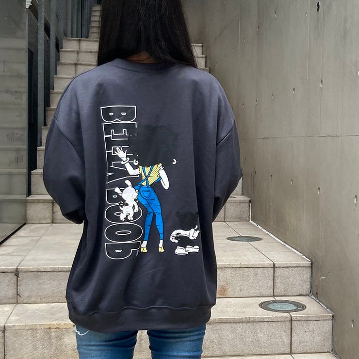 Betty Boopスウェットプルオーバー | TAXI  | 詳細画像9 