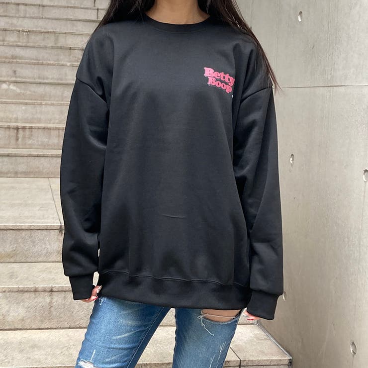 Betty Boop CAPスウェットプルオーバー | TAXI  | 詳細画像4 