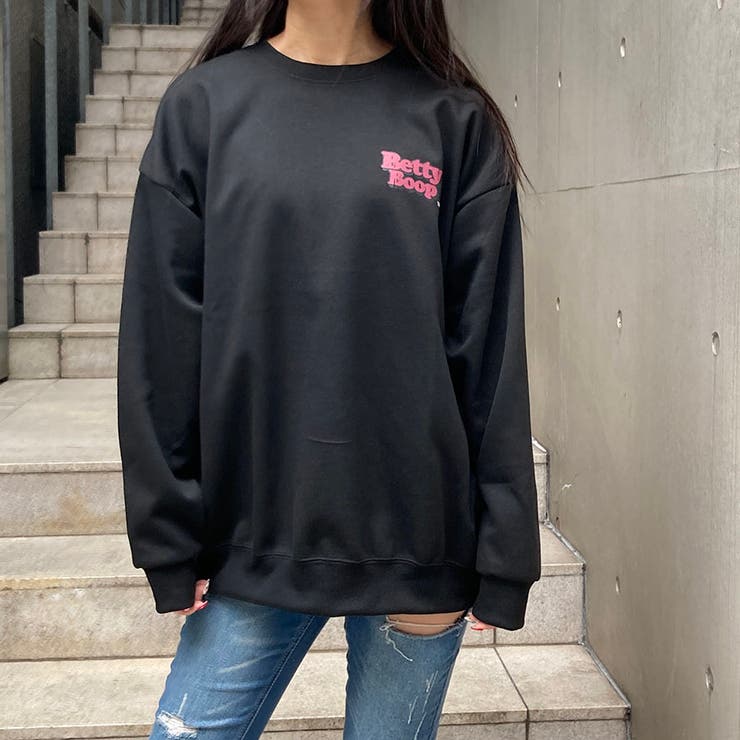 Betty Boop CAPスウェットプルオーバー | TAXI  | 詳細画像5 