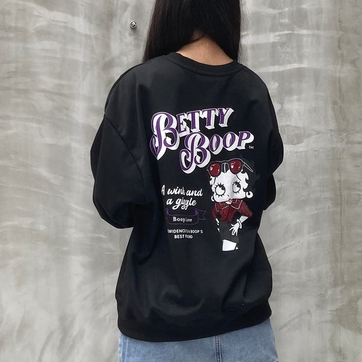 Betty Boopスウェットプルオーバー[品番：TAXW0002528]｜TAXI