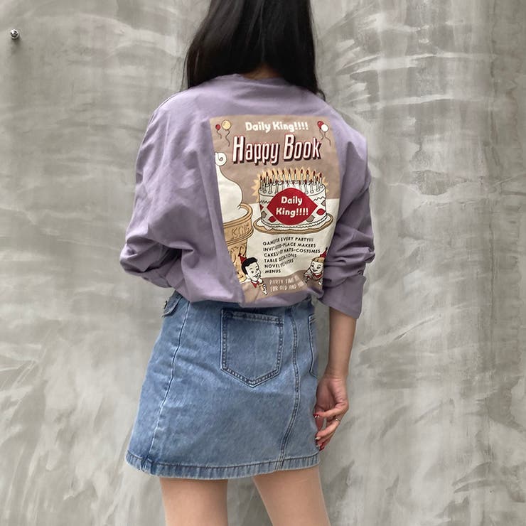 HAPPY BOXプリント前後差ロンT | TAXI  | 詳細画像14 