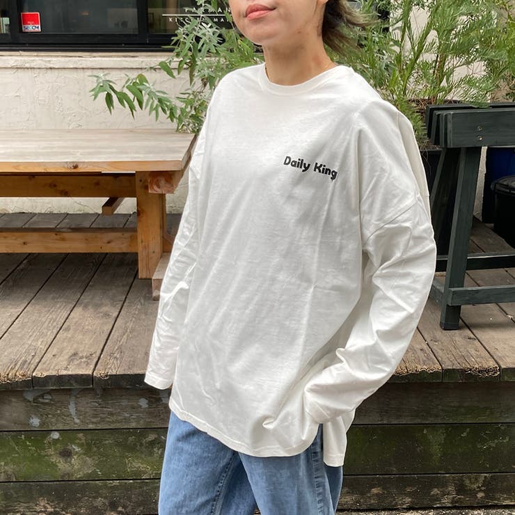 HAPPY BOXプリント前後差ロンT | TAXI  | 詳細画像5 