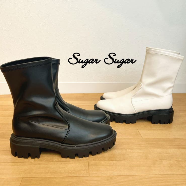 シュガー シュガー Sugar Sugar トラックソールストレッチブーツ 品番 Sgss Sugar Sugar シュガーシュガー のレディースファッション通販 Shoplist ショップリスト