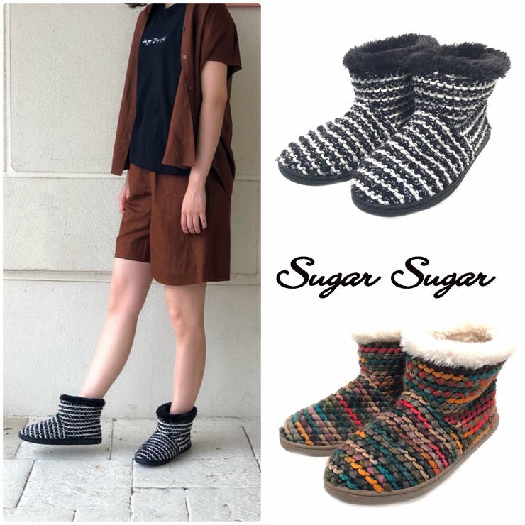 シュガー シュガー Sugar Sugar ニットムートンブーツ 品番 Sgss Sugar Sugar シュガーシュガー のレディースファッション通販 Shoplist ショップリスト