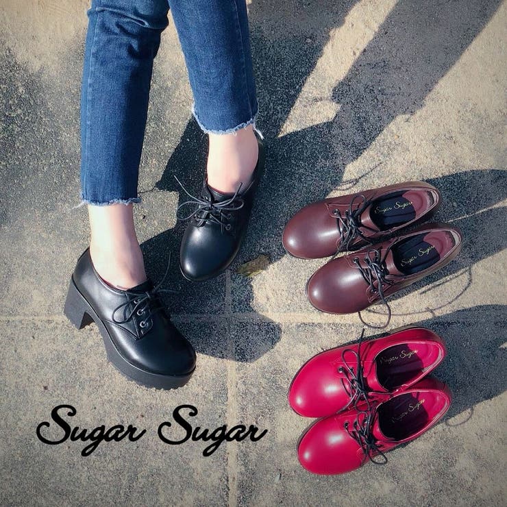 シュガー シュガー Sugar Sugar 厚底レースアップシューズ 品番 Sgss Sugar Sugar シュガーシュガー のレディースファッション通販 Shoplist ショップリスト