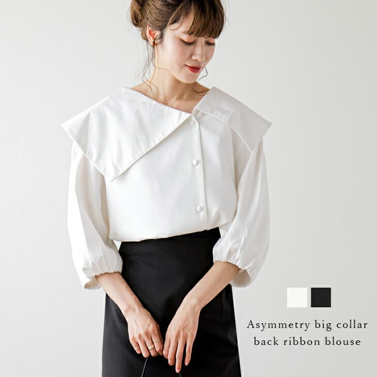 トップス ブラウス アシンメトリー | SUGAR BISKET | 詳細画像1 