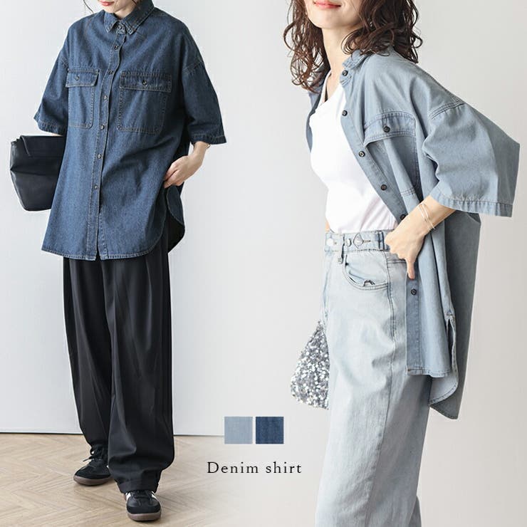 トップス デニム シャツ[品番：SGBW0001656]｜SUGAR BISKET