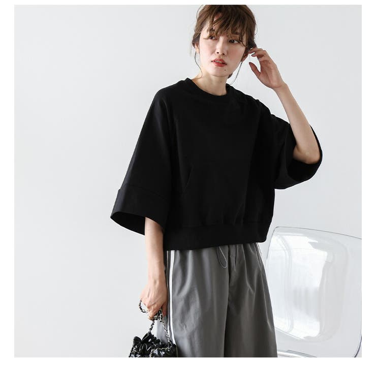 トップス ルーズ クロップド丈 | SUGAR BISKET | 詳細画像11 