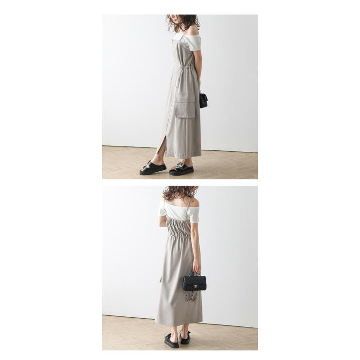 フロントジップ キャミ ワンピース[品番：SGBW0001684]｜SUGAR