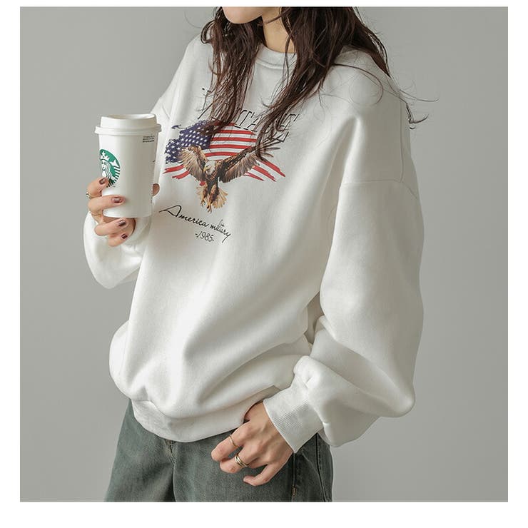 裏起毛 ヴィンテージプリント 古着風 | SUGAR BISKET | 詳細画像12 