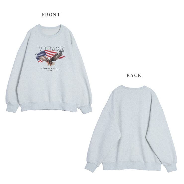 裏起毛 ヴィンテージプリント 古着風 | SUGAR BISKET | 詳細画像14 