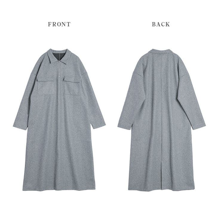 ハーフジップ ワンピース 長袖 | SUGAR BISKET | 詳細画像14 