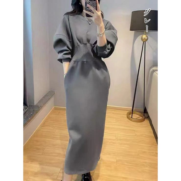 ウエストデザイン スウェット ロング | SUGAR BISKET | 詳細画像7 