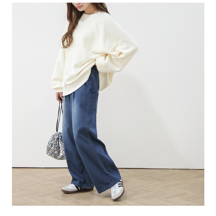 デニムパンツ ワイド ベイカーパンツ[品番：SGBW0000330]｜SUGAR